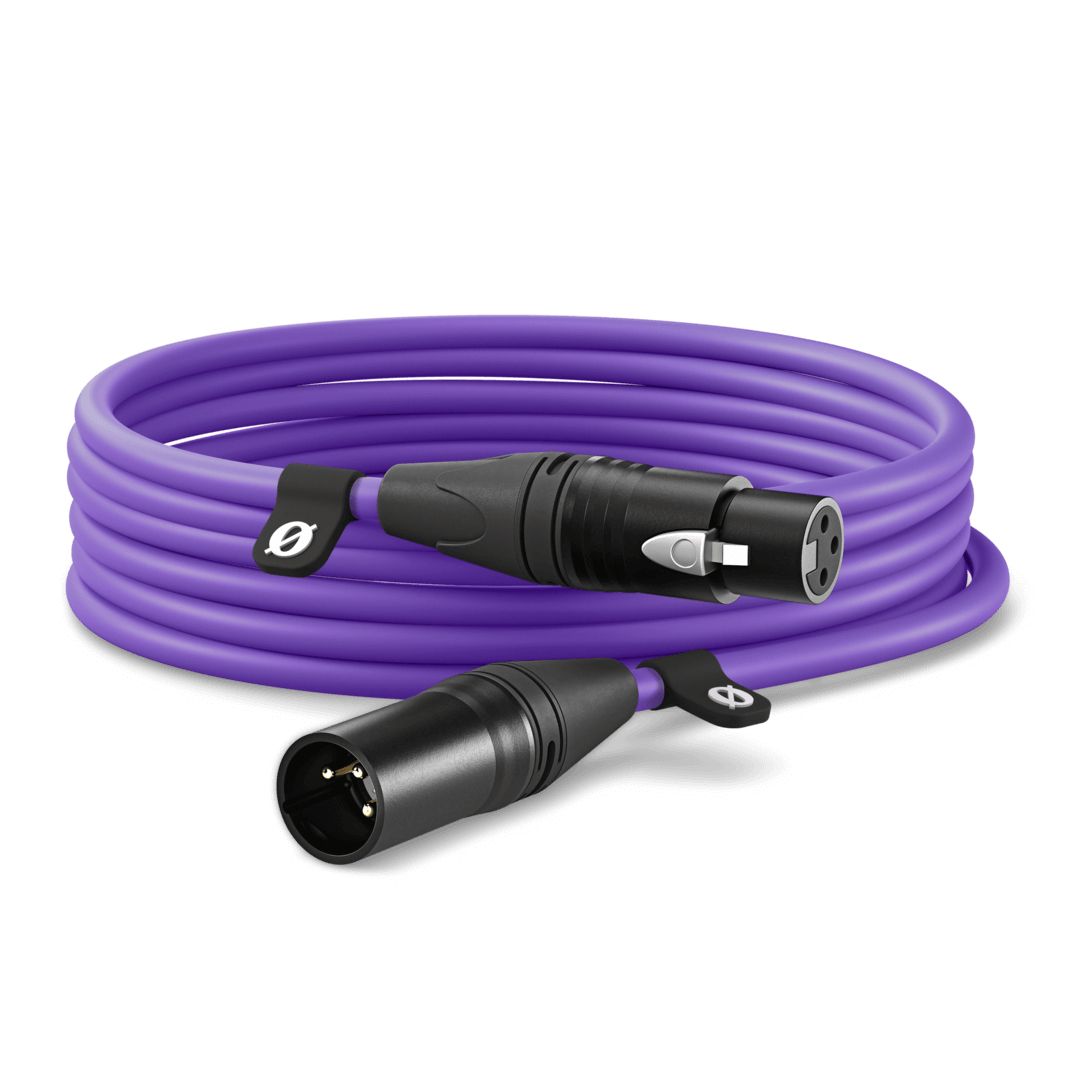 RØDE XLR-6 - XLR Audio Kabel - 6 m - Paars