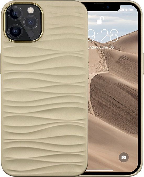 dbramante1928 Dune Hoesje voor iPhone 14 Pro Max - Sand