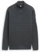 Tom Tailor Troyer-gebreide trui van katoen - Maat M - Darkest Olive