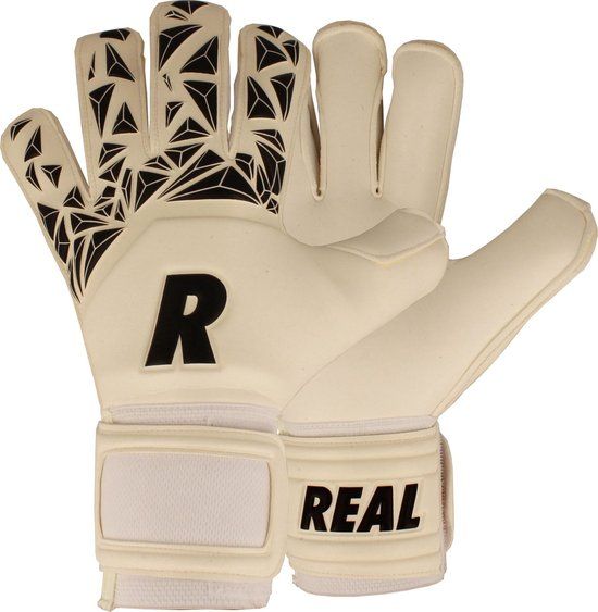 Real Classico Pro Keepershandschoenen - Wit / Zwart - Maat 10.5