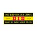 DID 520 CHAIN (Black & Black) - Length: 124 links with clip joint (RJ)