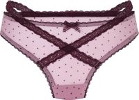 Hunkemöller Dames Lingerie String Adeline - Roze - maat S