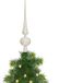 Atmosphera Kerstboompiek - Wit - 28 cm - Kunststof