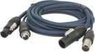 DAP Combikabel FP1610 - IP65 PowerCON True1 & 5-pin XLR 10 m