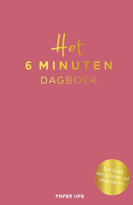 Spectrum Het 6 minuten dagboek - Roze