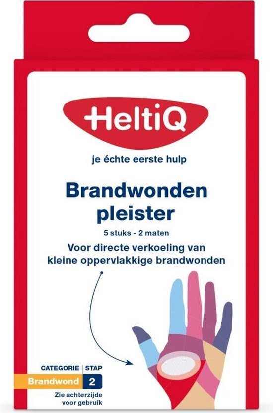 HeltiQ Brandwondenpleister