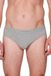 Set Freeman 13070 Underwear Heren Slip - Katoenen Heren Onderbroek - Tunnen Elastiek - Zachte Tailleband - Grijs / M