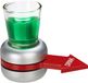 Merkloos Drinkspel - Draai de shot - 2 stuks - grijs