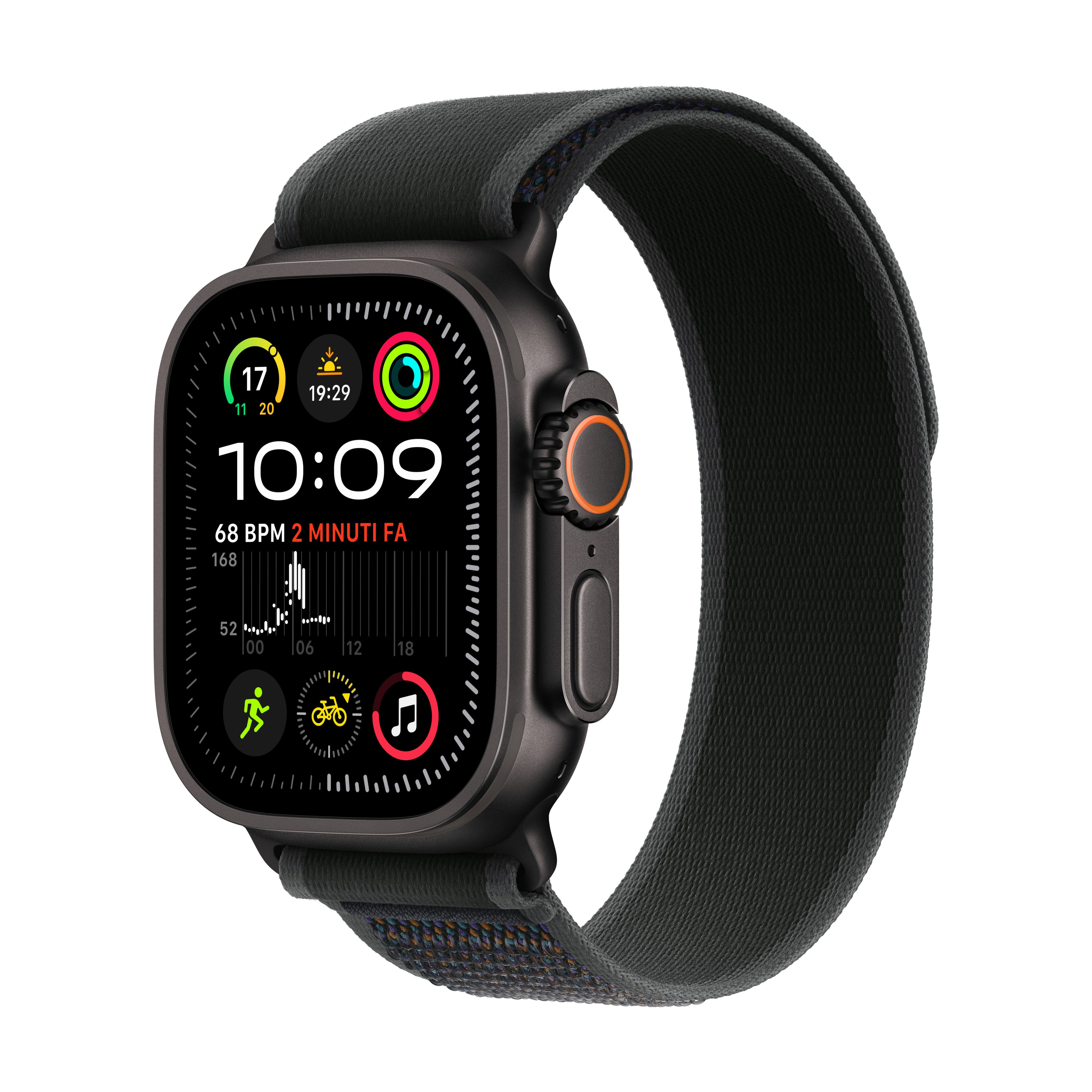 Apple Watch Ultra 2 49mm OLED Smartwatch - Zwart - 4G
