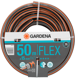 Gardena Comfort FLEX Tuinslang - 50 m - Zwart/Oranje