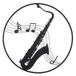 Wanddecoratie, Signes Grimalt Beeldjes Signes Grimalt Saxofoon Wandornament