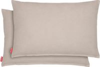 Blumtal Chenille Kussenslopen - Set van 2 - Zacht en met Blinde Rits - Kussenhoes 40 x 60, Taupe