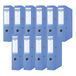 DONAU Premium map, breed, 10 stuks, DIN A4, 7,5 cm, blauw