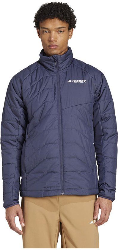 Adidas Terrex Multi Synthetic Insulated Jas Blauw S Man