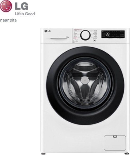 LG F4WR3010S6W - Wasmachine - 10kg - Voorlader - A