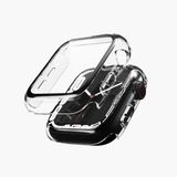 Vonmählen WPC00011 Apple Watch Series 10 42 mm Case Transparant Silicone, Gehard glas
