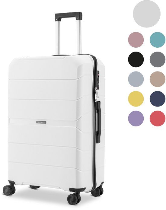 SKYCASES Urban Adventurer Grote Reiskoffer Wit