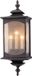 Feiss LED Wand Buitenlamp Market Square | 3X E14 Max 60W | IP44 | Dimbaar | Oil Rubbed Bronze