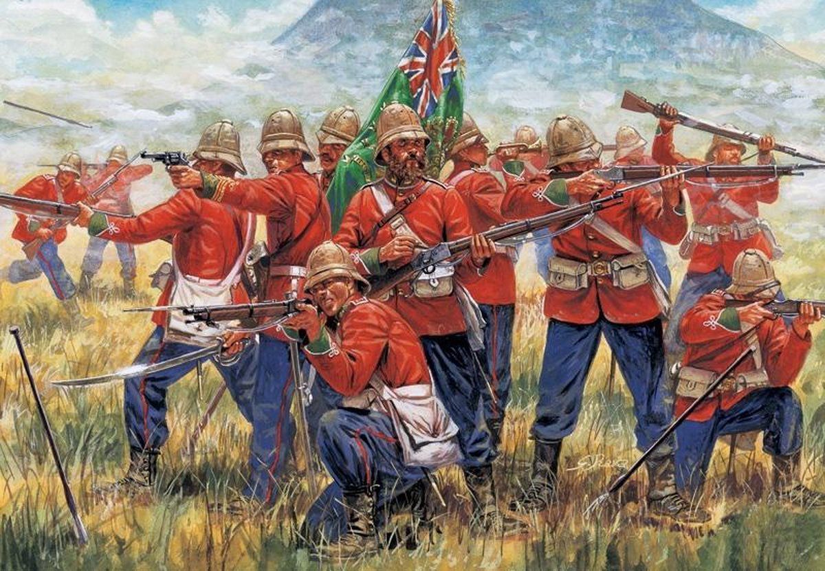 Italeri 510006050 - 1:72 Zulu Wars - Britse infanterie