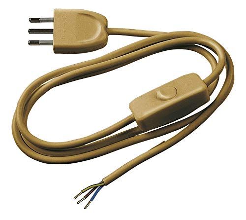 Poly Pool PP0374.6Q 1,5M lampenkapkabel 2P+T goud