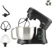 Bourgini Elements Keukenmachine – 1000W – 4,5L Mengkom – 8 Snelheden – Pulsfunctie – 3 Vaatwasserbestendige Accessoires – GRS gecertificeerd gerecyclede materialen