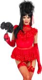 Leg Avenue Beetle Babe Kostuum - L - Rood