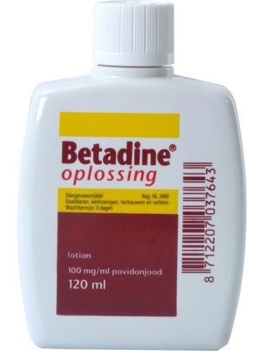 Betadine Jodium Oplossing 120ml