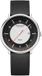 Mondaine Doppio 41mm staal leer zwart solar polshorloge voor heren