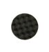 Mirka Polijstspons van schuim, Ø 85 mm x 25 mm, zwart reliëf, voor afwerking en polijsten, voor Polarshine polijsten, 1 stuk