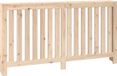 vidaXL Radiatorombouw 153x19x84 cm massief grenenhout