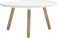 Normann Copenhagen Tablo Salontafel - Wit - Ø 78 cm - Design