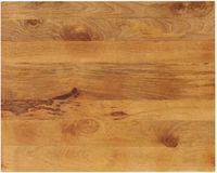 vidaXL Tafelblad rechthoekig massief mangohout 90x80x2,5 cm