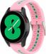 By Qubix Qubix - Geschikt voor Garmin Vivoactive 4 / 4L - Dot Pattern bandje - Roze - Smartwatch bandje 22mm
