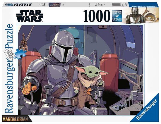 Ravensburger Disney Star Wars The Mandalorian Puzzle - 1000 Pieces