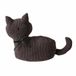 Boltze Deurstopper Katje - 1 kilo - bruin - 28 x 11 cm