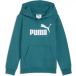 PUMA Sweatshirt 'Ess No. 1' petrol / wit