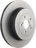 Brembo 09.7813.11 Achterremschijf met uv-lak, aantal 2