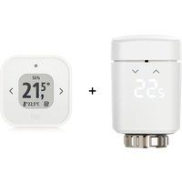 Eve Thermo Room Comfort Set for Apple Home: 1 Eve Thermo + 1 Eve Thermo Control - Wit