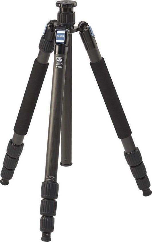 Sirui W-2204 Waterproof Carbon Statief - Zwart - 6 jaar garantie
