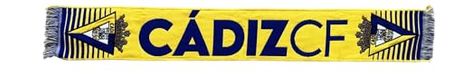 Cádiz CF sjaal, strepen, wapen
