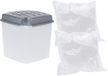 Ultra fresh Ultra Clean Vochtopnemer - 1 Liter - met 2x vulling 350 gram - vochtvanger - Voorkomt geurtjes en schimmels