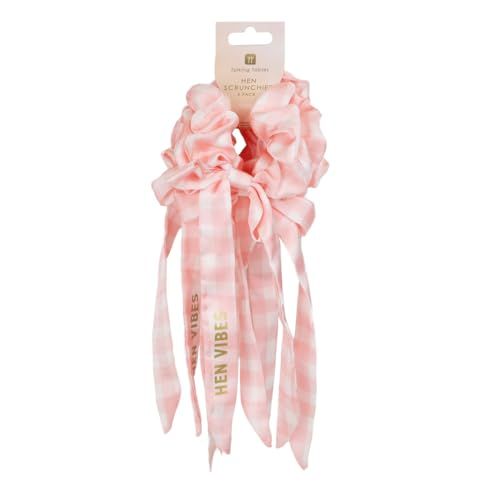 Talking Tables Bruidsmeisjes Roze Haarscrunchies - 5 Stuks