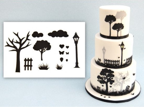 PatchworkCutter Patchwork Cutter Countryside Silhouette Set