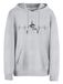Cotton Prime Sweatshirt 'Harzschlag' lichtgrijs / zwart