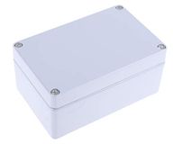 RS PRO Aluminium behuizing grijs buitenmaat 125 x 80 x 57mm IP66