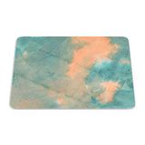 Bonamaison Rechthoekige digitale bedrukte muismat, antislip onderkant, voor kantoor en thuis, 22 x 18 cm