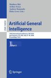 Artificial AGI Artificial General Intelligence: 19th International Conference, AGI 2026, San Francisco, CA, USA, July 27–30, 2026, Proceedings, Part I