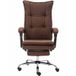 Maison Exclusive Bureau Stoel Bruin Stof