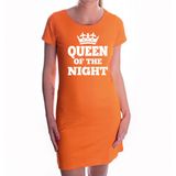 Bellatio Decorations Oranje Queen of the Night jurkje voor dames - Koningsdag kleding S