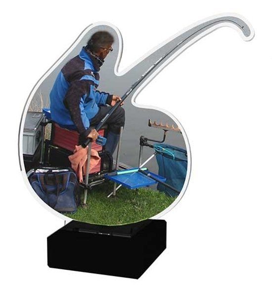 Hengelsportcadeau.nl Trofee Witviswedstrijd Beet - 13 cm – Wedstrijdprijs Witvissen Beker Witviswedstrijd Visput